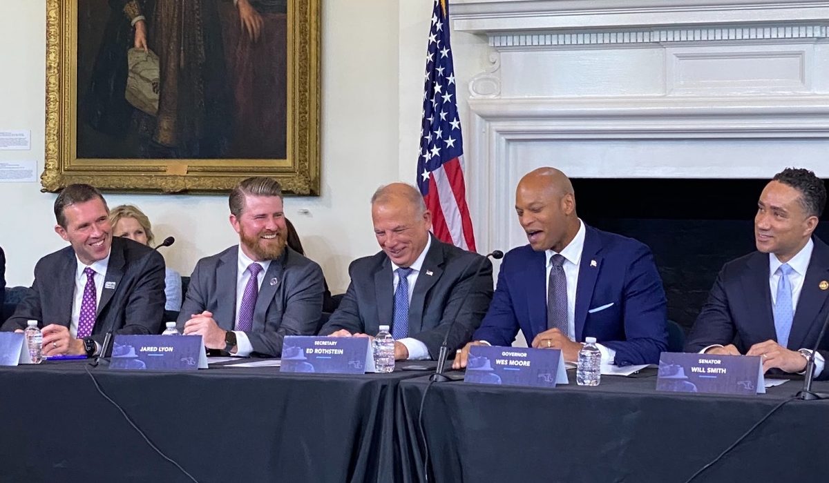 Convening on post-service workforce opportunities with Maryland Governor Moore